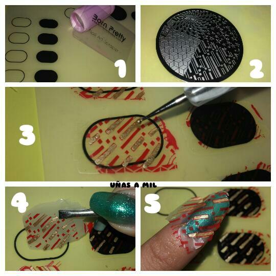 unas_a_mil_blog_como_hacer_reverse_stamping_paso_a_paso_nail_art_navideno_diseno_unas_navidad_verde_rojo_dorado_esmaltes-4