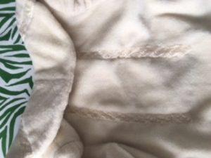 chaqueton lana con puntillas