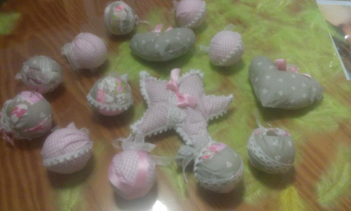 adornos-de-navidad-con-tela-de-patchwork Arbol de Navidad.