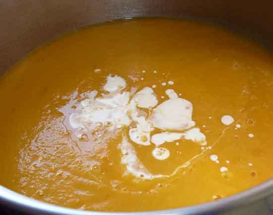 Crema de calabaza 