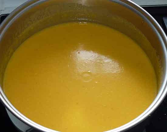 Crema de calabaza 