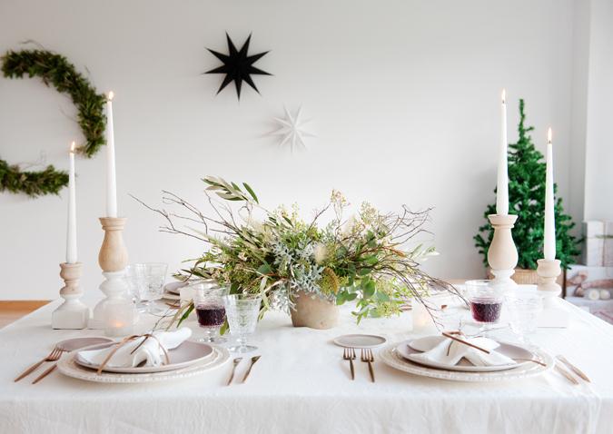 decora tu mesa de navidad