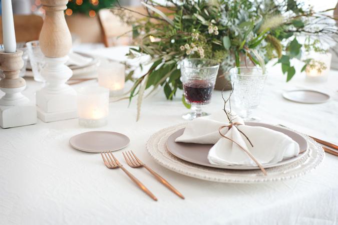 decora tu mesa de navidad