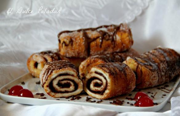 enrollados-de-chocolate