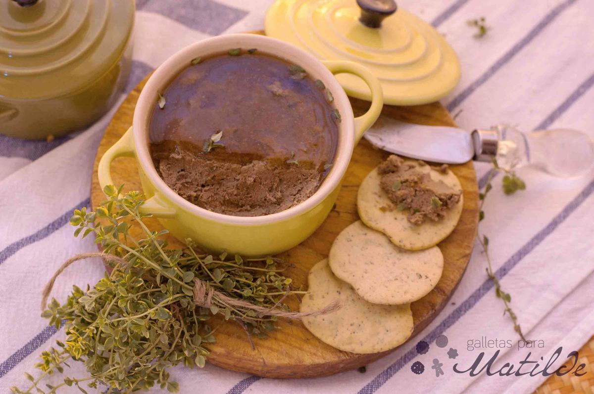 Paté de hígado de pollo