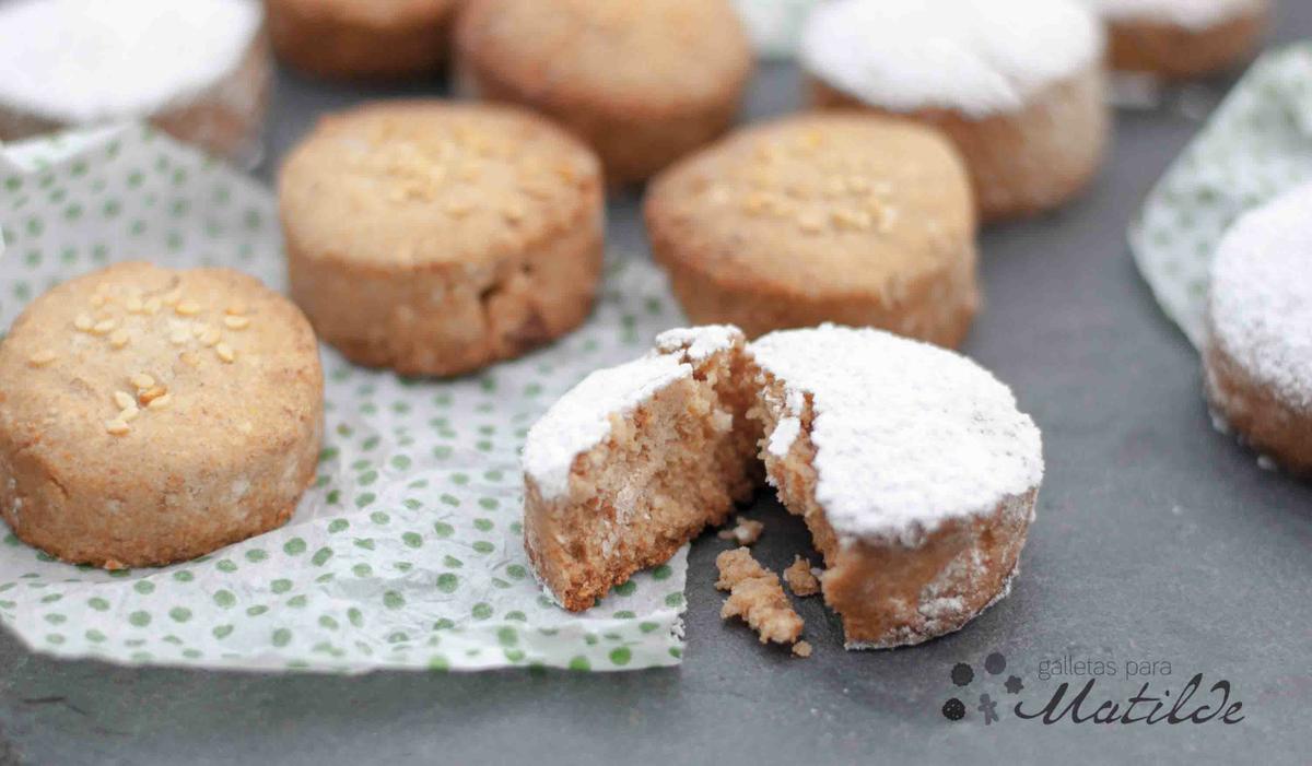 Polvorones de almendra