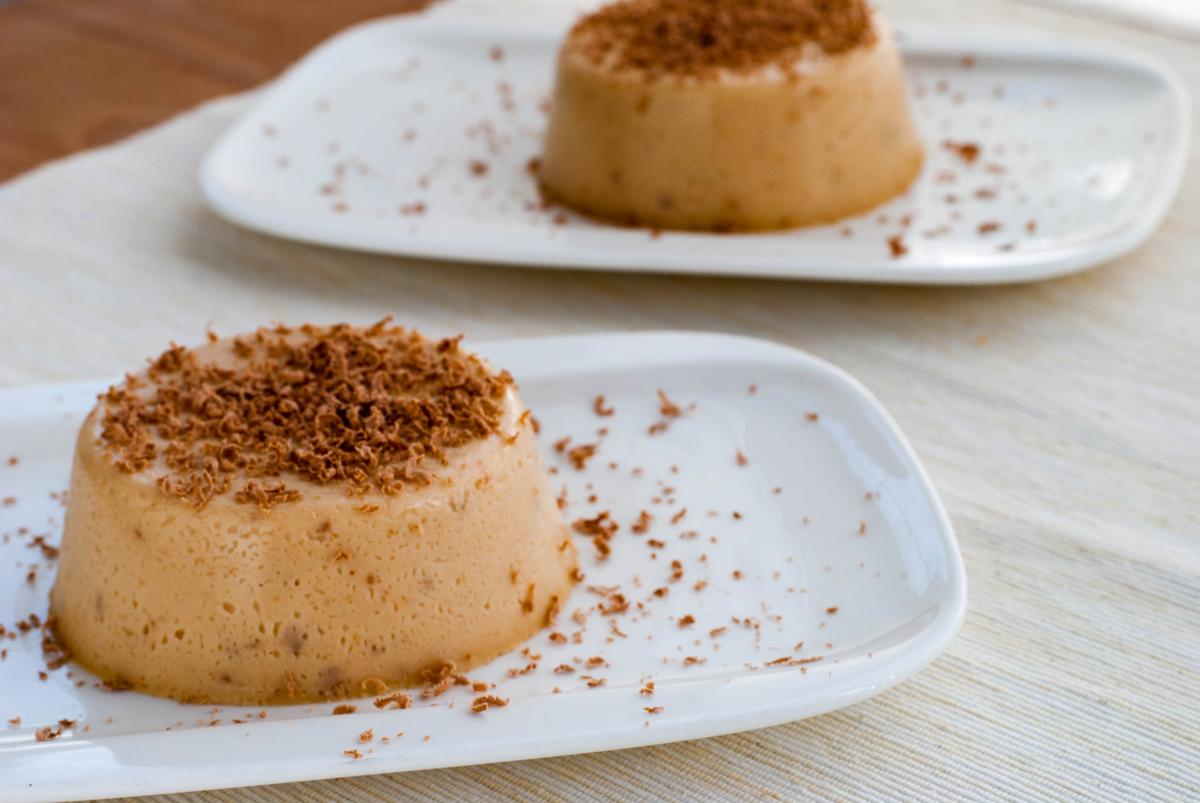 Panna cotta o panacota de turrón