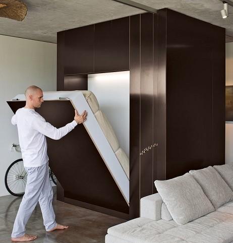 peso de una cama abatible vertical