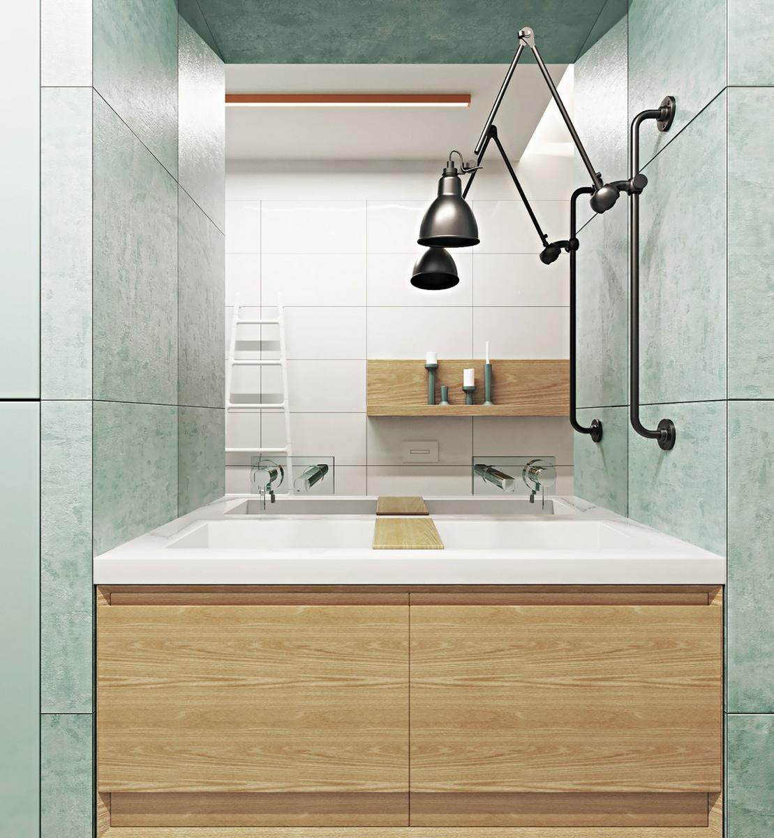 Un baño azulado | Decoración