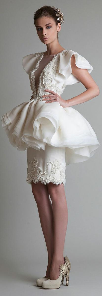 vestido novia corto