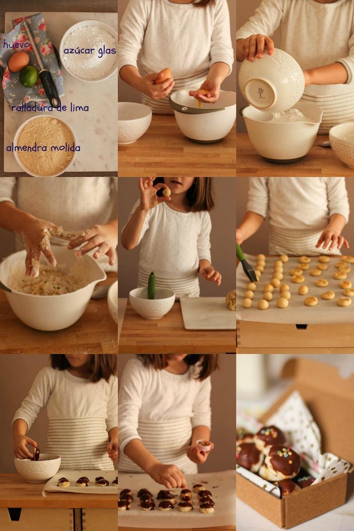 Cómo hacer mazapán casero paso a paso por Pintando las nubes