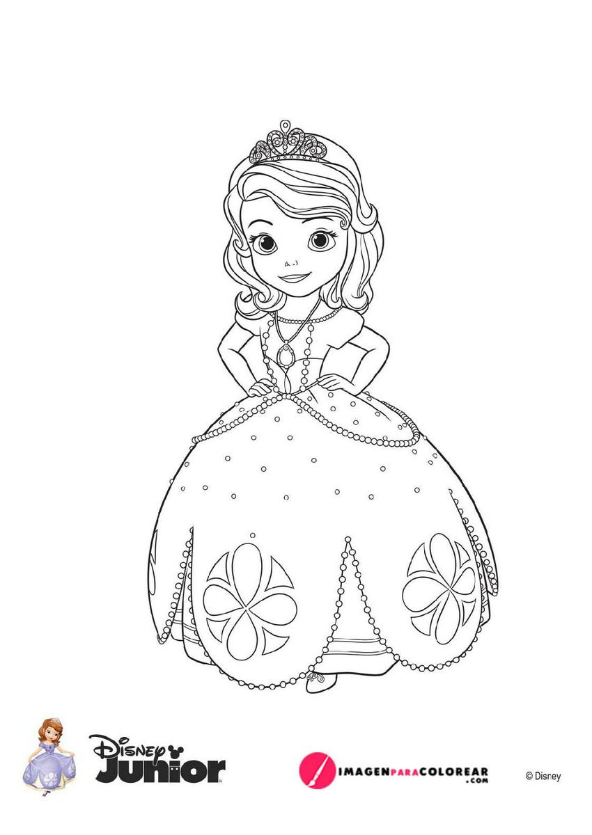 Dibujo De La Princesa Sofia