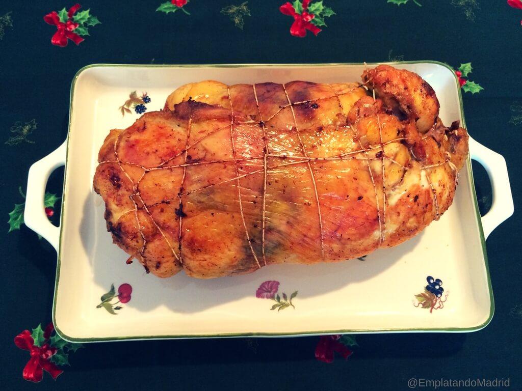 Cocina el capón durante una hora y media 