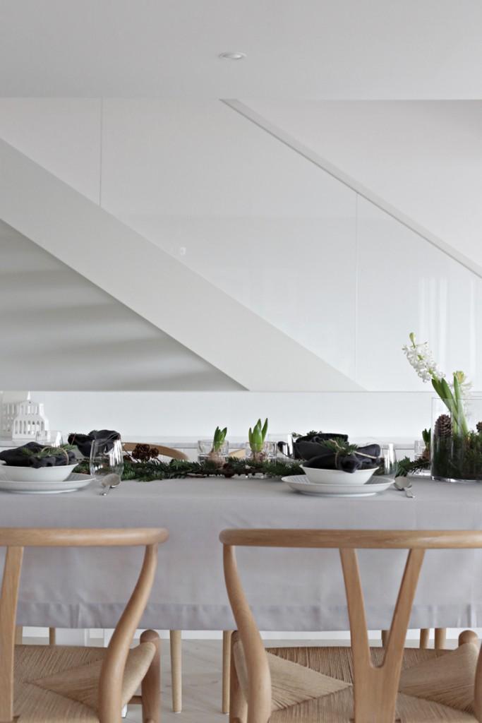 Estilo Nórdico en la mesa de Navidad 2