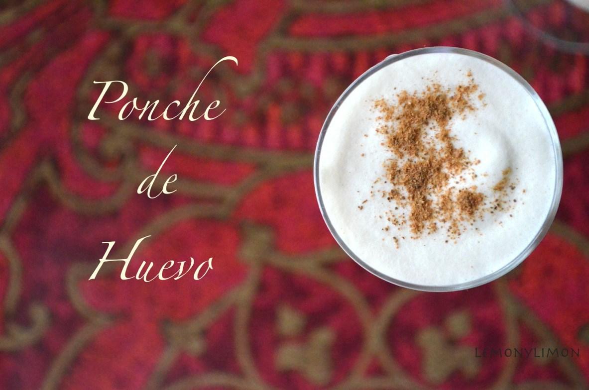 eggnog o ponche de huevo