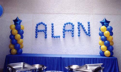 como decorar para un bautizo con globos3