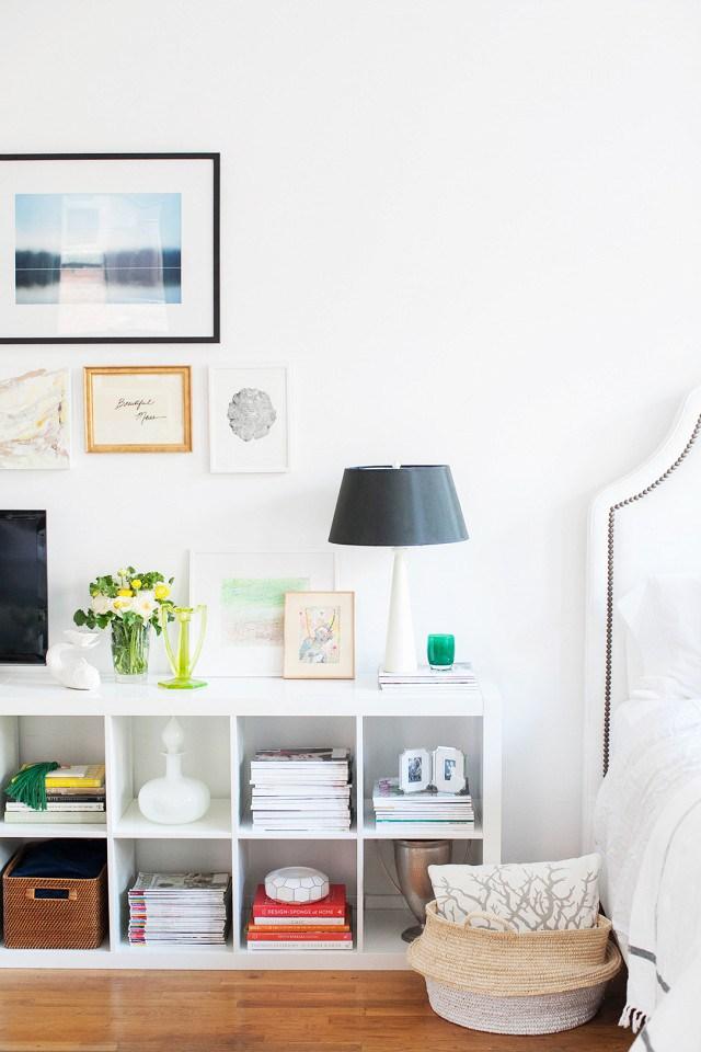 Detalles decorativos del dormitorio