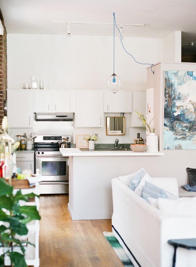 Espacio decorativo del salón comedor