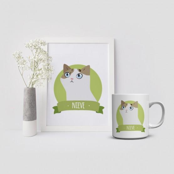 Carta a los Reyes Magos retrato gato personalizado