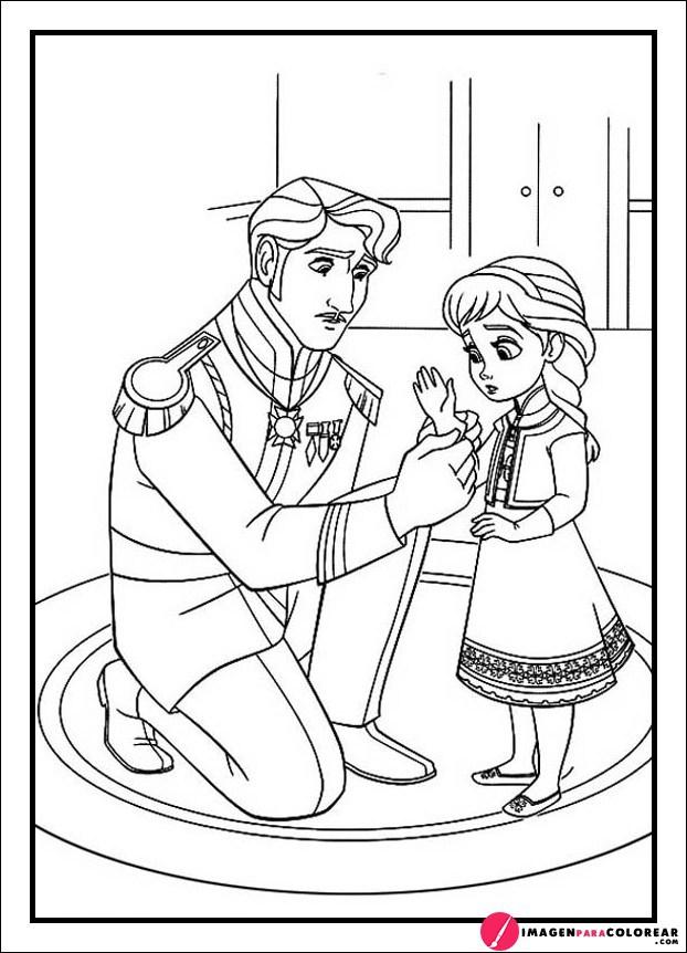 Coloreando Frozen