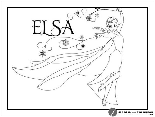 Elsa Coloring Pages