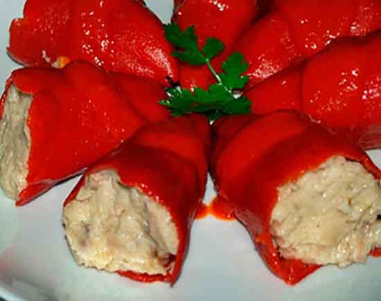 Pimientos del piquillo rellenos