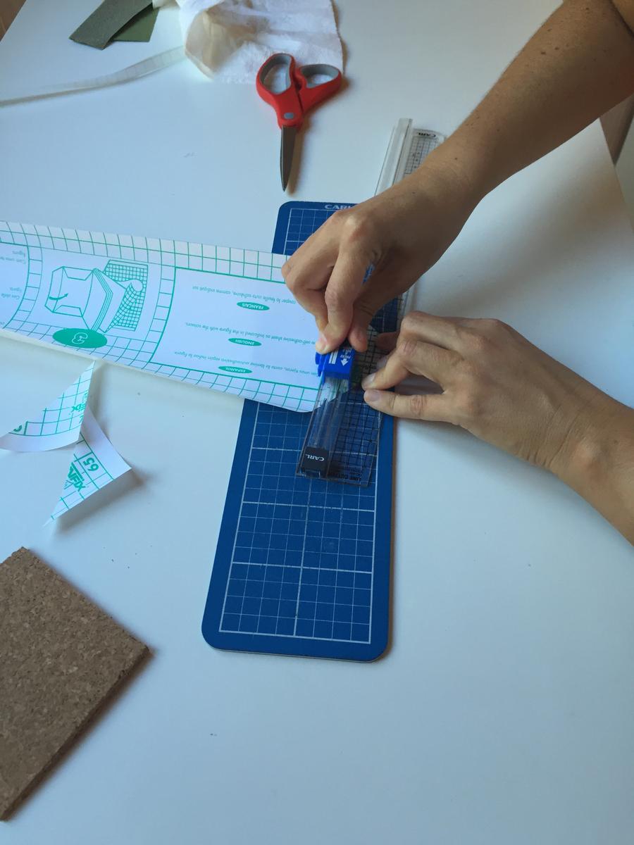 plantillas triangulares para los extremos