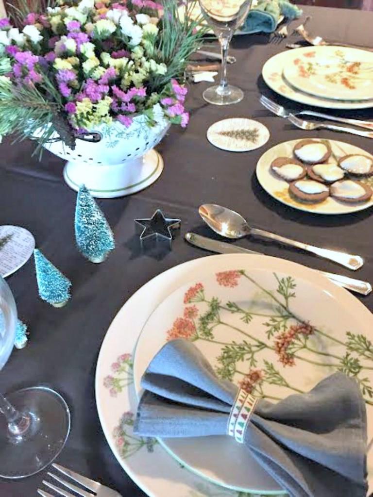 Mesa de Navidad en casa