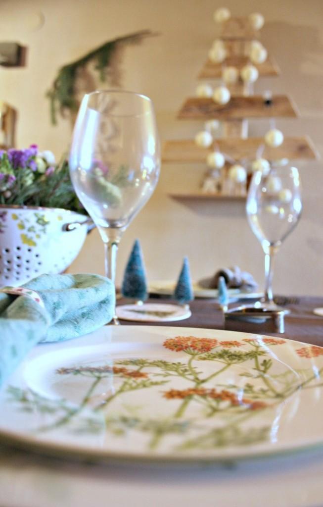 Mesa de Navidad en mi casa