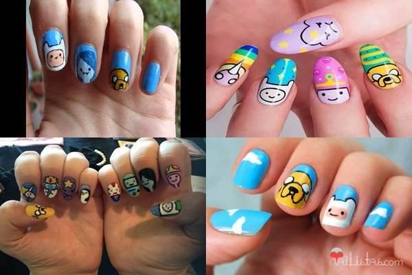 Decoración de uñas de hora de aventura1-tile