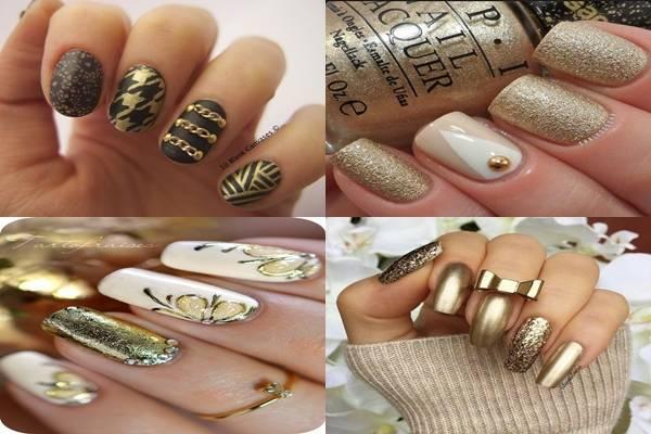 Decoración de uñas doradas1-tile