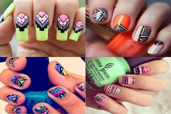 Decoración de uñas tribal1-tile