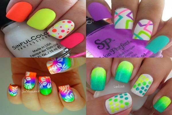 Decoración de uñas neon1-tile