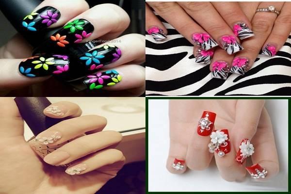 Decoración de uñas en 3D1-tile