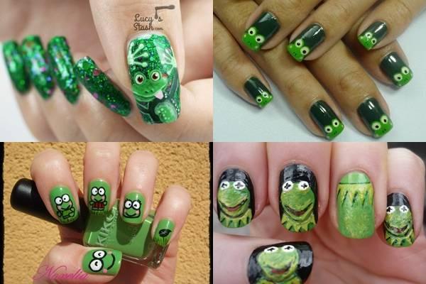 Decoración de uñas con ranas1-tile