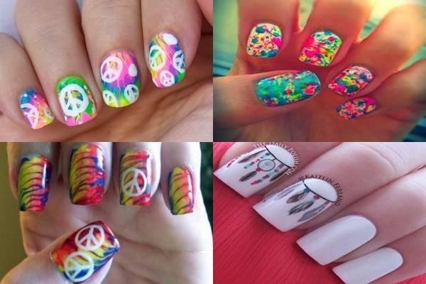 Decoración de uñas hippie1-tile