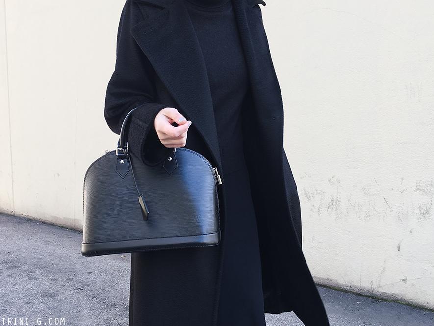 Trini | MaxMara Manuela coat Céline bam bam boots