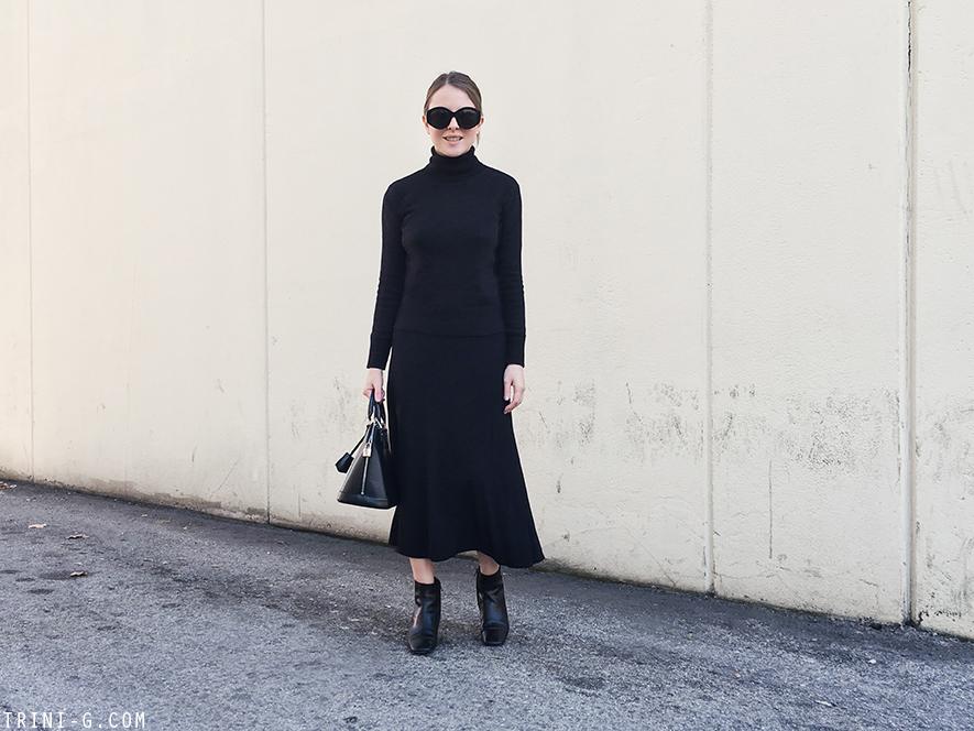 Trini | MaxMara Manuela coat Céline bam bam boots