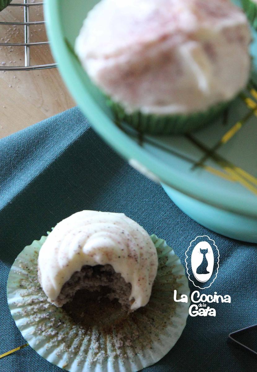 Cupcakes de Maíz morado