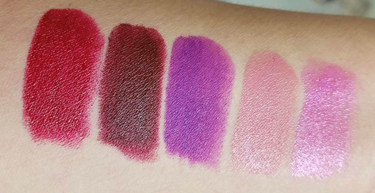 swatches urban decay vice lipstick collection