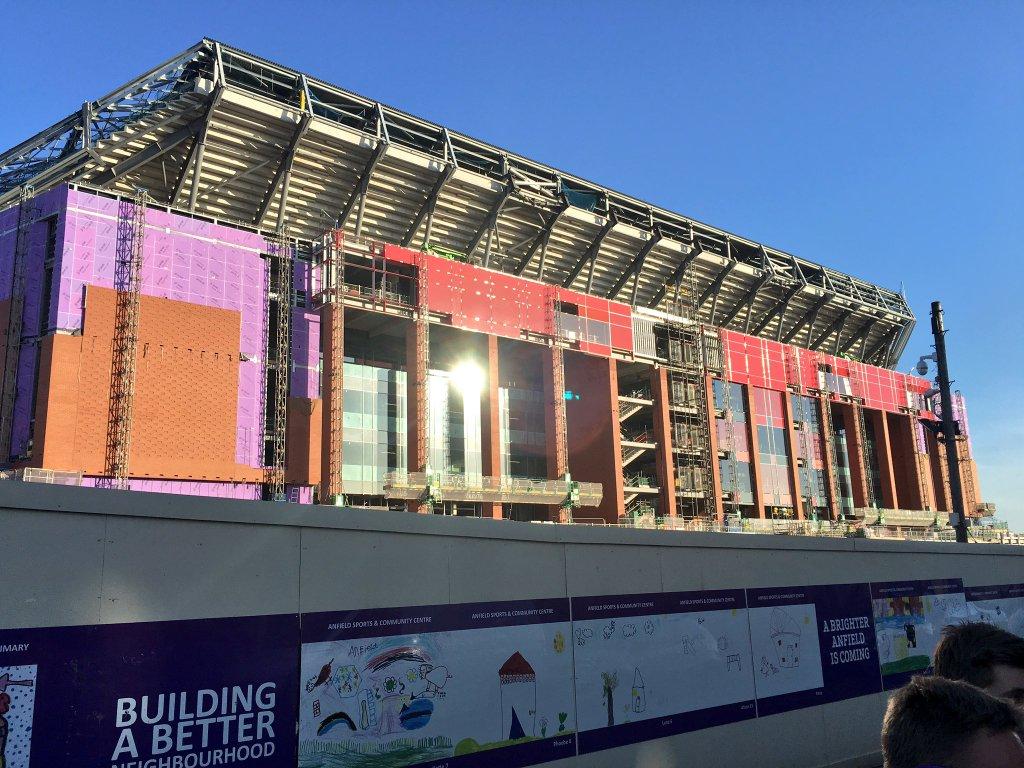 Remodelación y ampliación del estadio de Anfield (Liverpool)