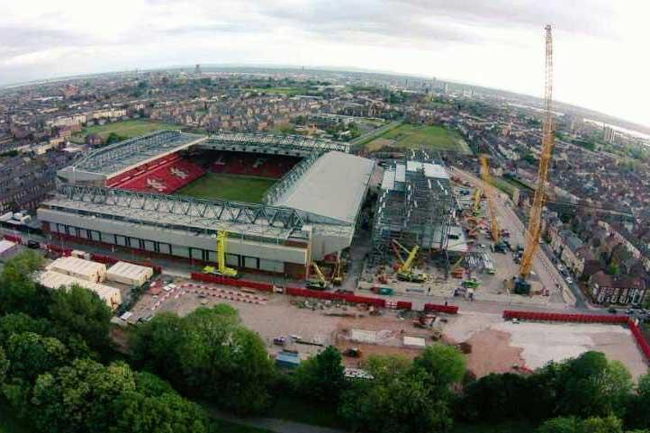 Remodelación del estadio de Anfield (Liverpool)