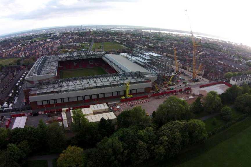 Remodelación del estadio de Anfield (Liverpool)