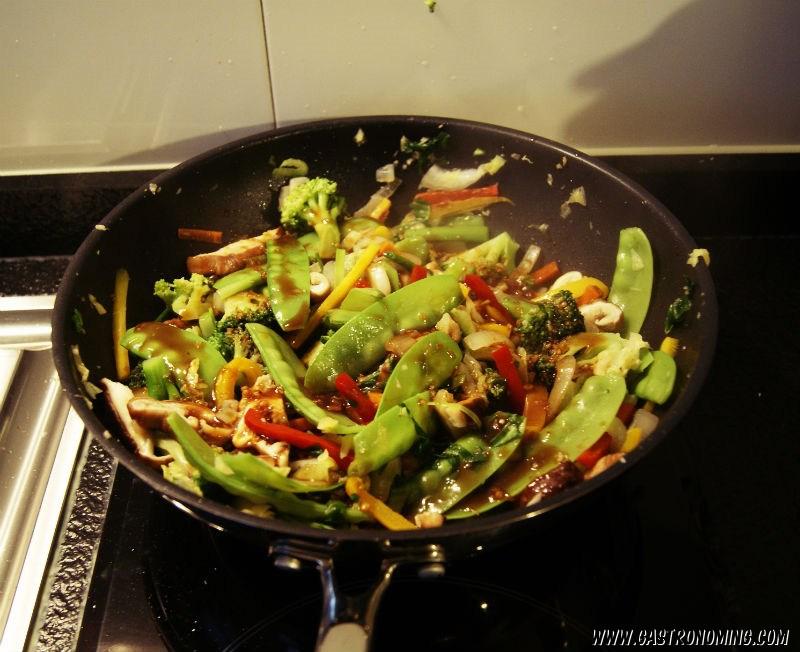 Wok de verduras