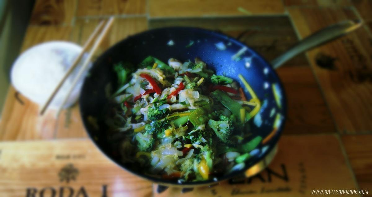 Wok de verduras