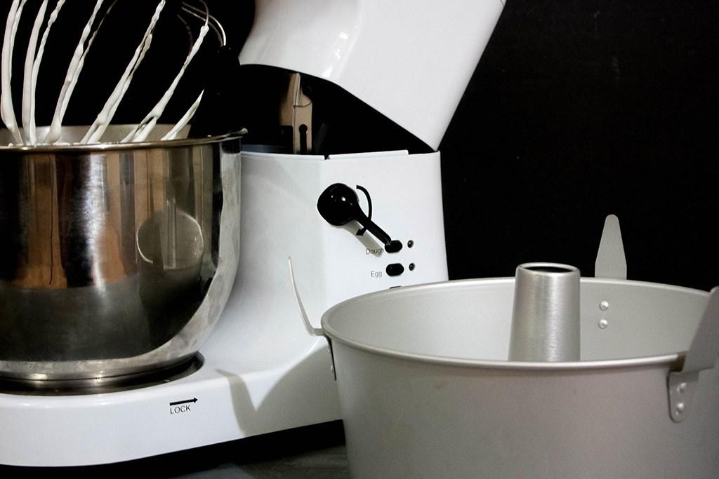 Molde angel food cake