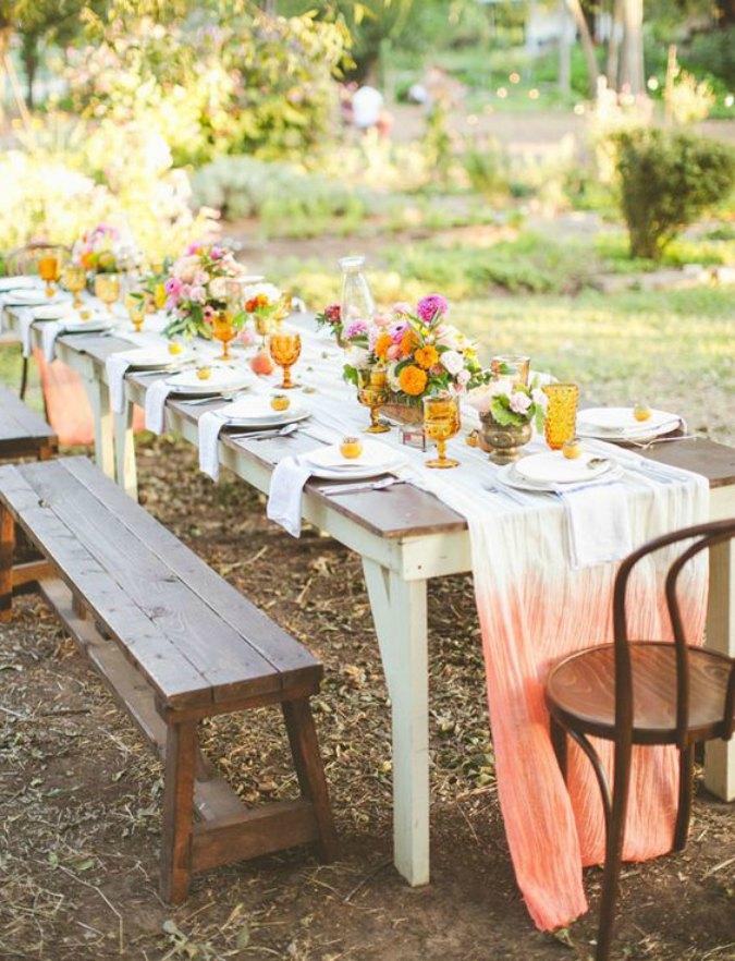 Dip dye, la nueva tendencia en bodas