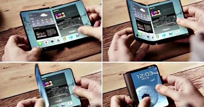 pantalla plegable de Samsung