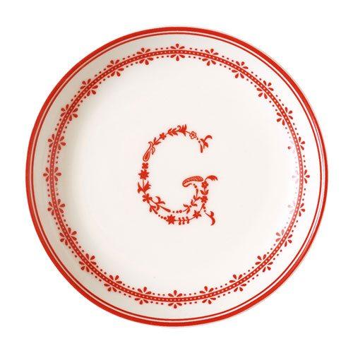 Plato Mini De Ceramica G Red Green Gate