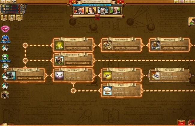 Pirates tides of fortune descubrimientos